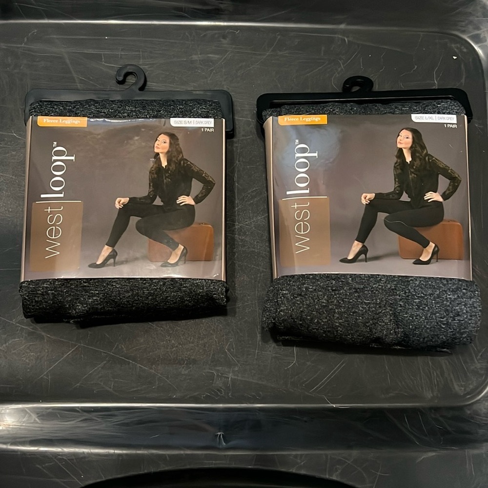 West Loop Black Hosiery & Socks
